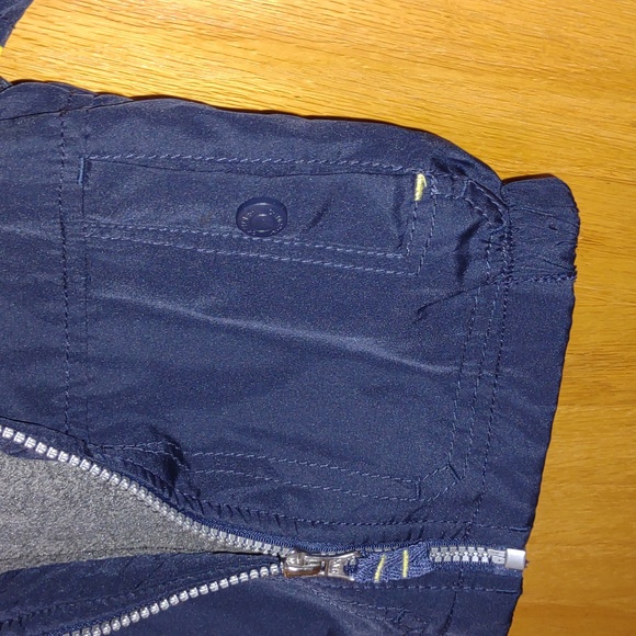 Carter's 2T toddler fleece lined jacket boy pockets hood hat full zipper - Picture 7 of 11